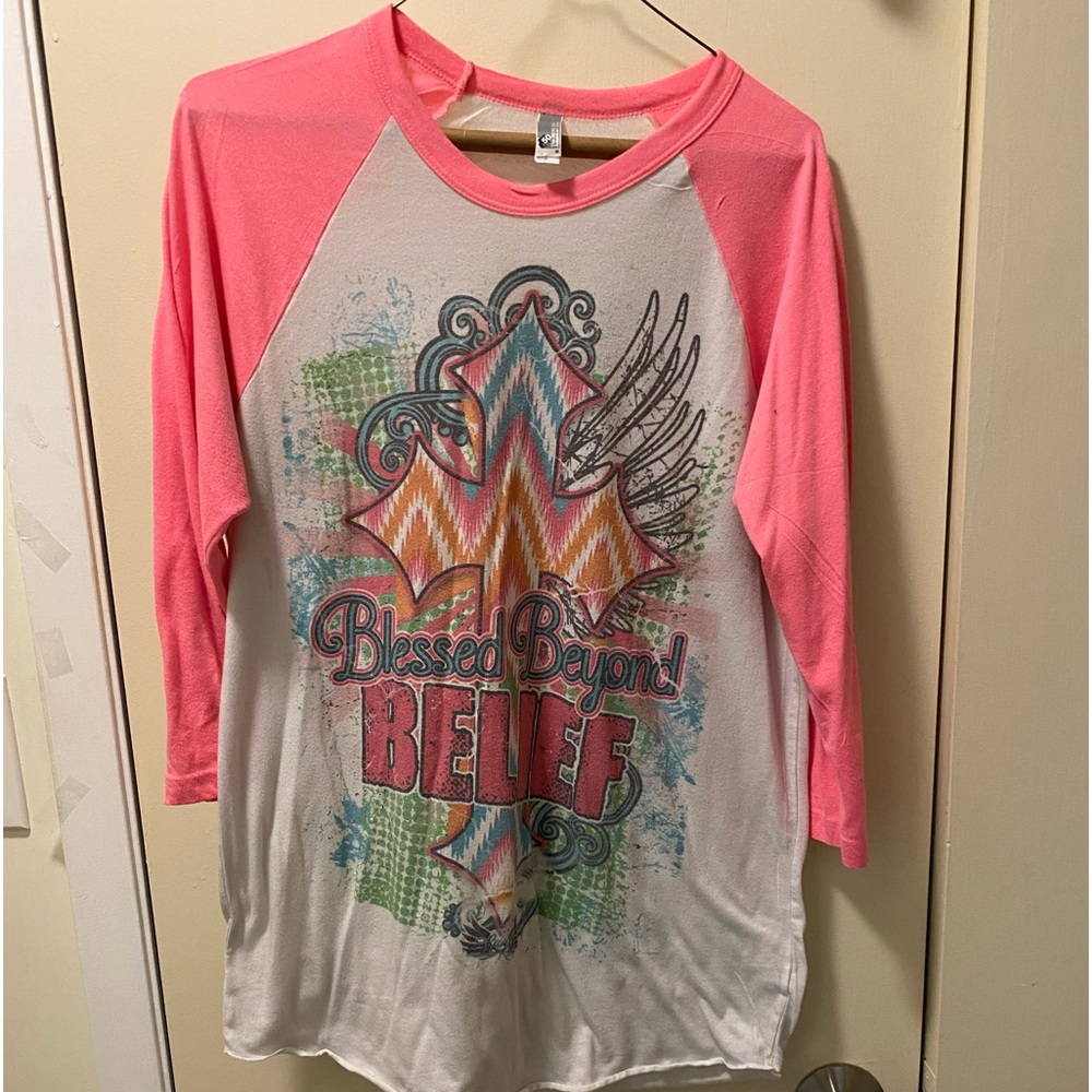 Baseball style tshirt